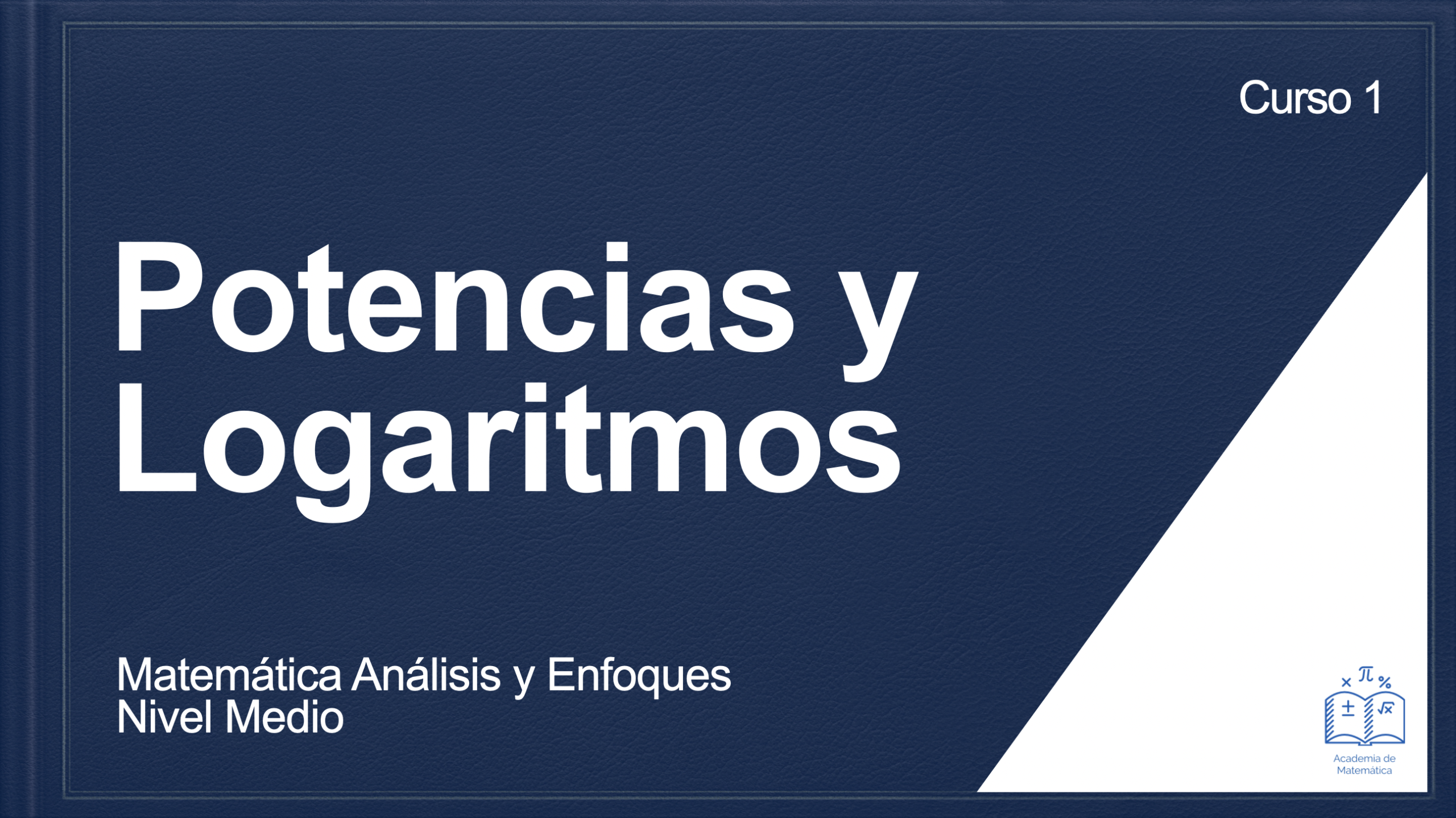 1. MAE NM Potencias y Logaritmos