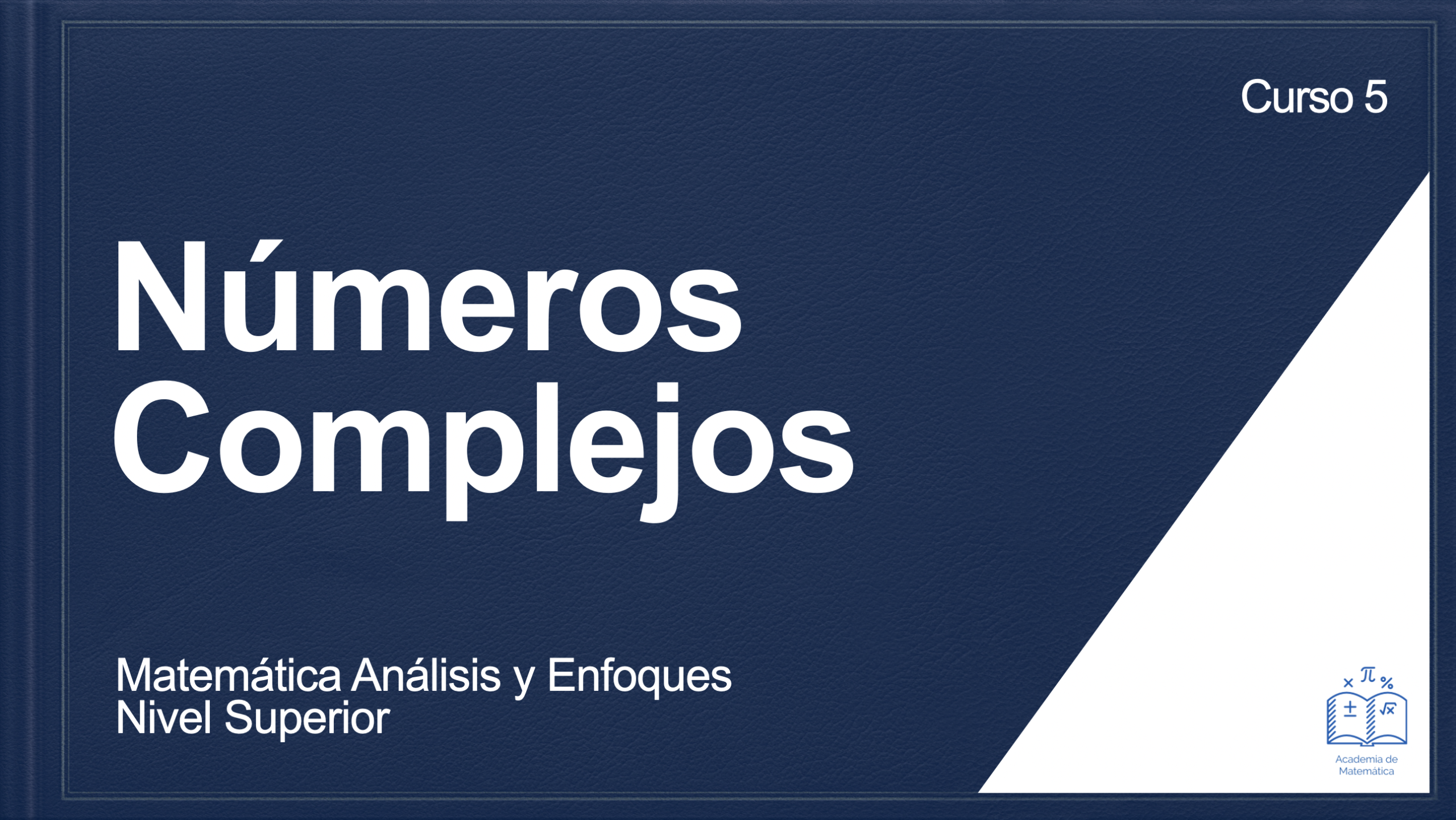 5. MAE NS Números Complejos